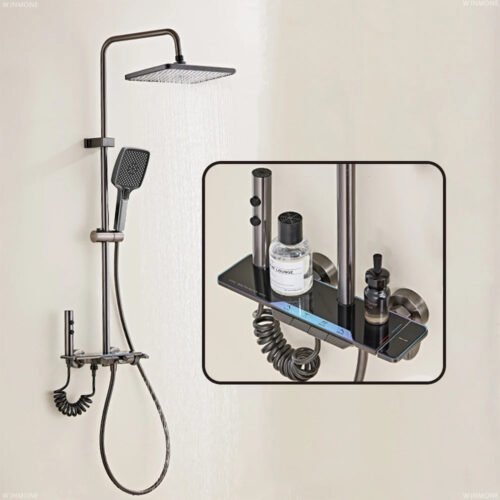 Kassa Glass Panel Bathroom Shower 12